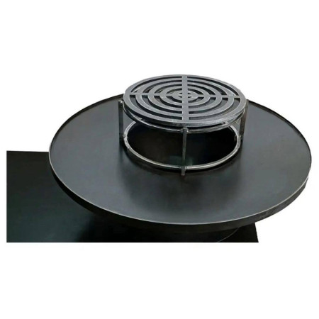 Gratar cu plita rotunda 850 mm, H 950 mm, plita 10mm