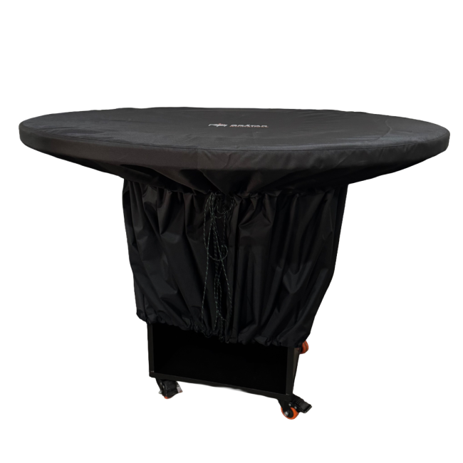 Husa impermeabila pentru gratar cu plita, diametru 85 cm