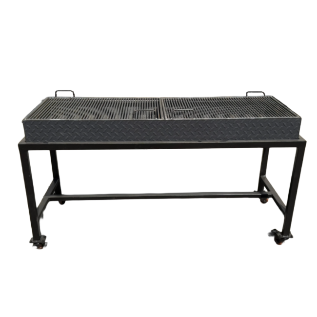 Gratar Mare 150 x 50, pe cadru cu roti